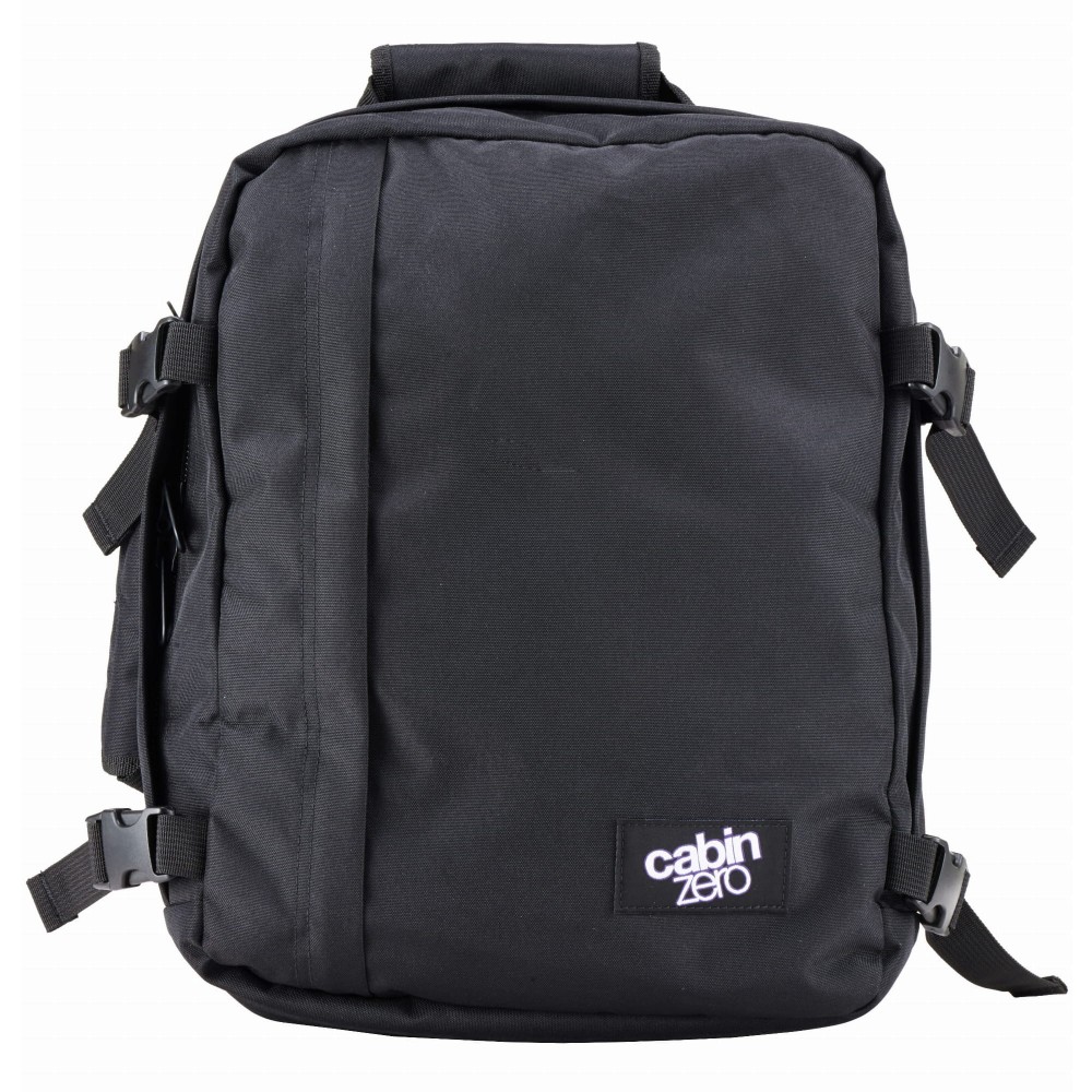 Plecak bagaż podręczny do samolotu CabinZero 28 L CZ08 Absolute Black (40x30x20cm Ryanair,Wizz Air)