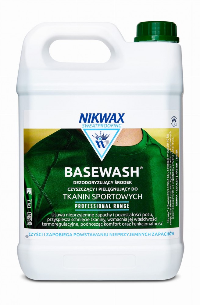Płyn do prania syntetycznej bielizny termoaktywnej Nikwax Base Wash 5 L