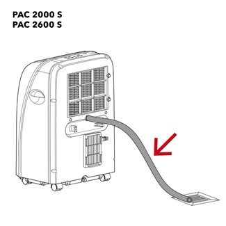 Trotec PAC 2000 S / PAC 2600 S wąż kondensatu
