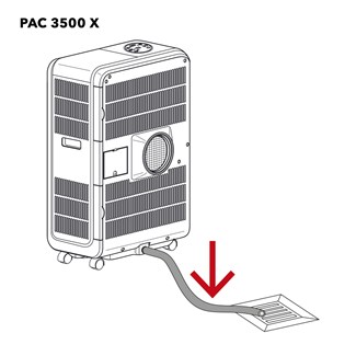Trotec PAC 3500 X wąż kondensatu