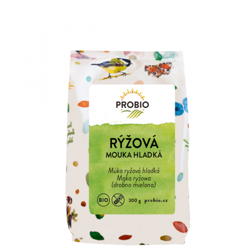 Mąka ryżowa (drobno mielona) bezglutenowa BIO 450g PROBIO