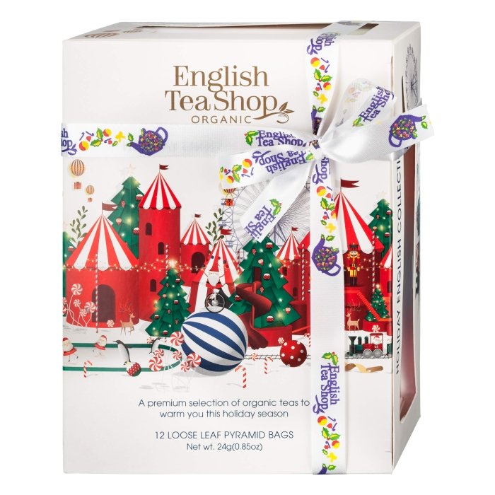 ENGLISH TEA SHOP Herbata świąteczna English Tea Shop Holiday White Prism 12x2g 680275060802