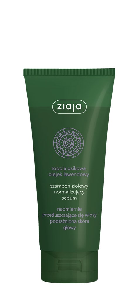 Ziaja ziołowy szampon normalizujący do włosów z łojotokiem 200ml