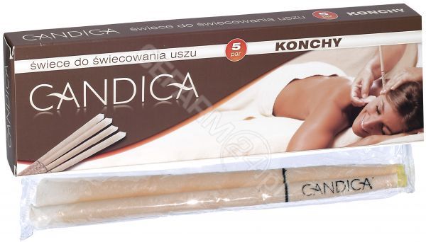 AURA HERBALS Aura Herbals Konchy candica świece do świecowania uszu x 5 par |  OD 149 PLN!