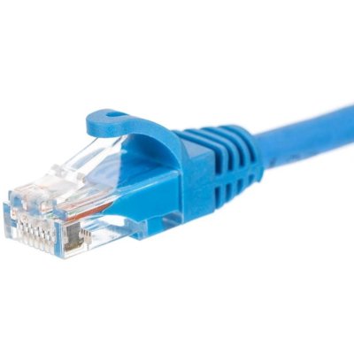 Netrack patchcord RJ45, osłonka zalewana, kat. 6 UTP, 2m niebieski BZPAT26B