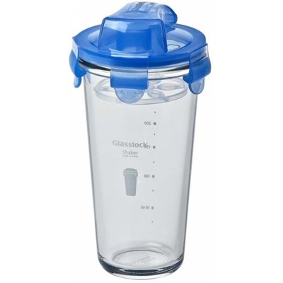 Glasslock Shaker kuchenny niebieski, 450 ml