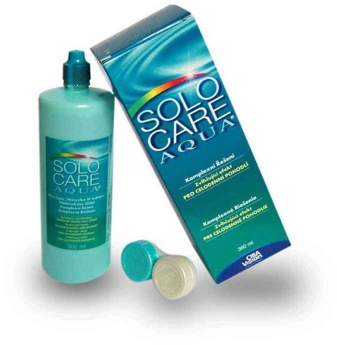 Płyn do soczewek kontaktowych SOLOCARE AQUA 360 ml