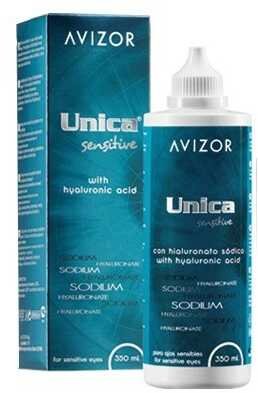 Płyn do soczewek kontaktowych Avizor Unica Sensitive 350 ml