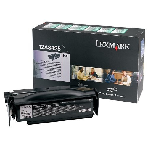 Lexmark 12A8425 czarny (black) toner oryginalny