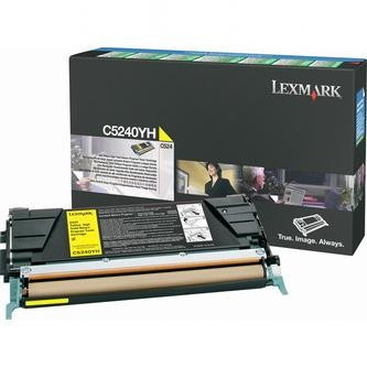 Lexmark C5240YH żółty (yellow) toner oryginalny