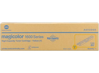 Konica Minolta A0V306H żółty (yellow) toner oryginalny