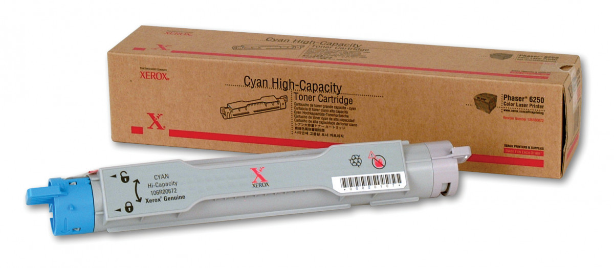 Xerox 106R00672 błękitny (cyan) toner oryginalny