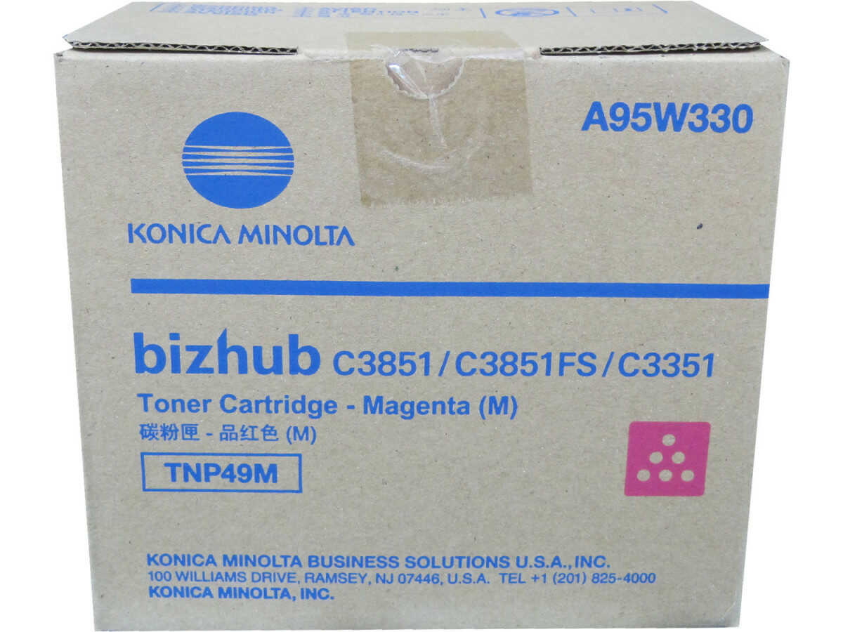 Konica Minolta TNP-49M purpurowy (magenta) toner oryginalny