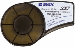 Brady M21-125-C-342 / 110923, PermaSleeve Heat-shrink Polyolefin Sleeve, 6.00 mm x 2.10 m