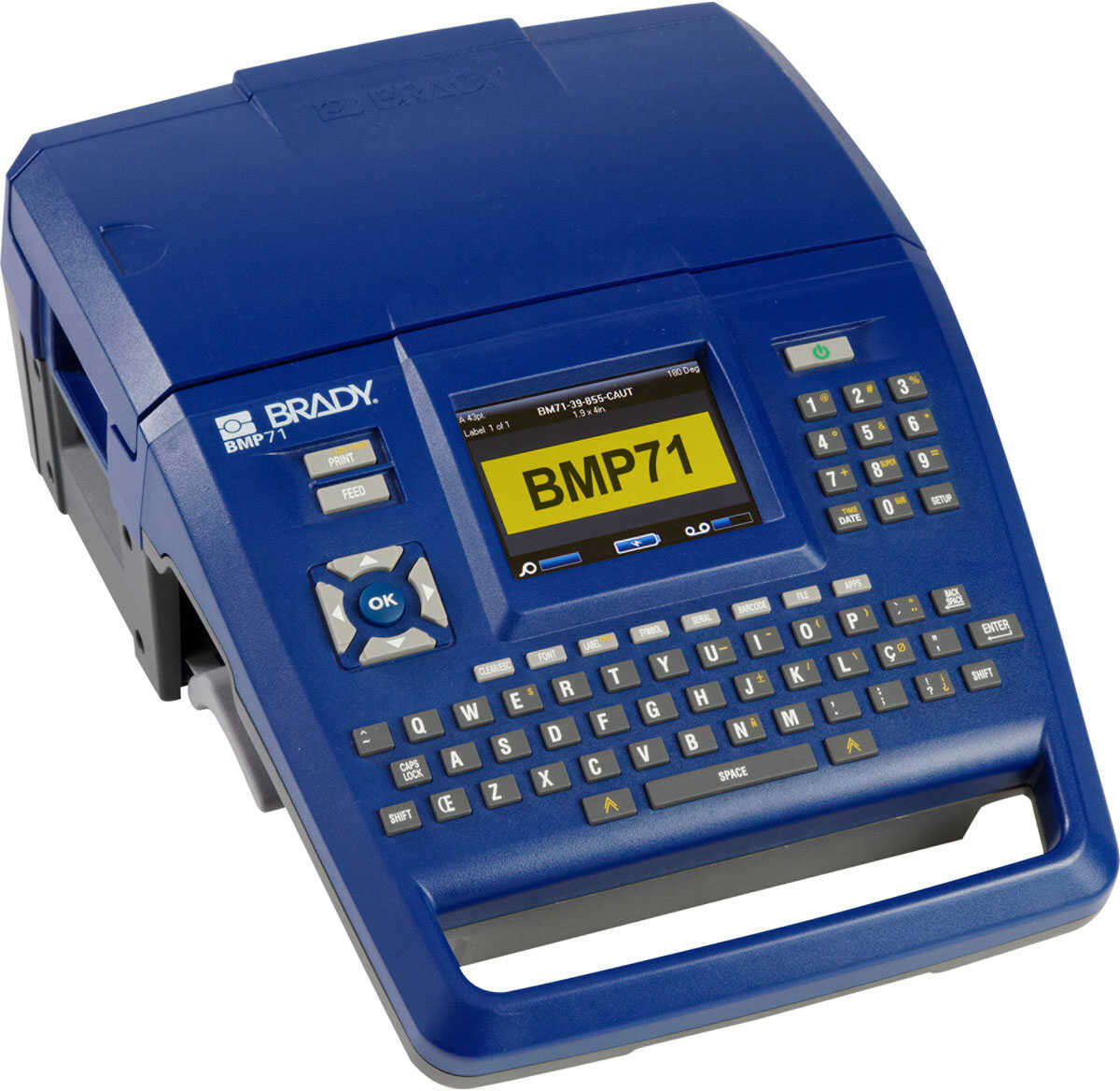 Brady BMP71-AZERTY-EU / 710601, BMP71 Label Printer - AZERTY, 241.30 mm x