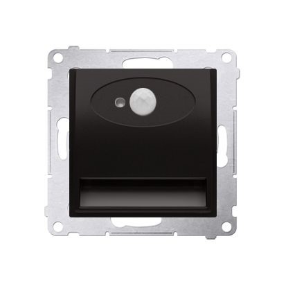 Oprawa oświetleniowa LED Kontakt-Simon 54 DOSC.01/48 z czujnikiem ruchu światło białe ciepłe 230V AC antracyt metalizowany