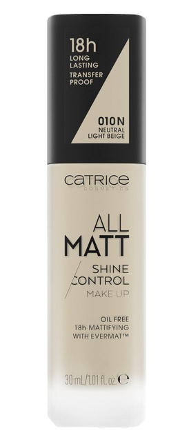 Catrice All Matt Shine Control trwały podkład matujący 010 N 30ml