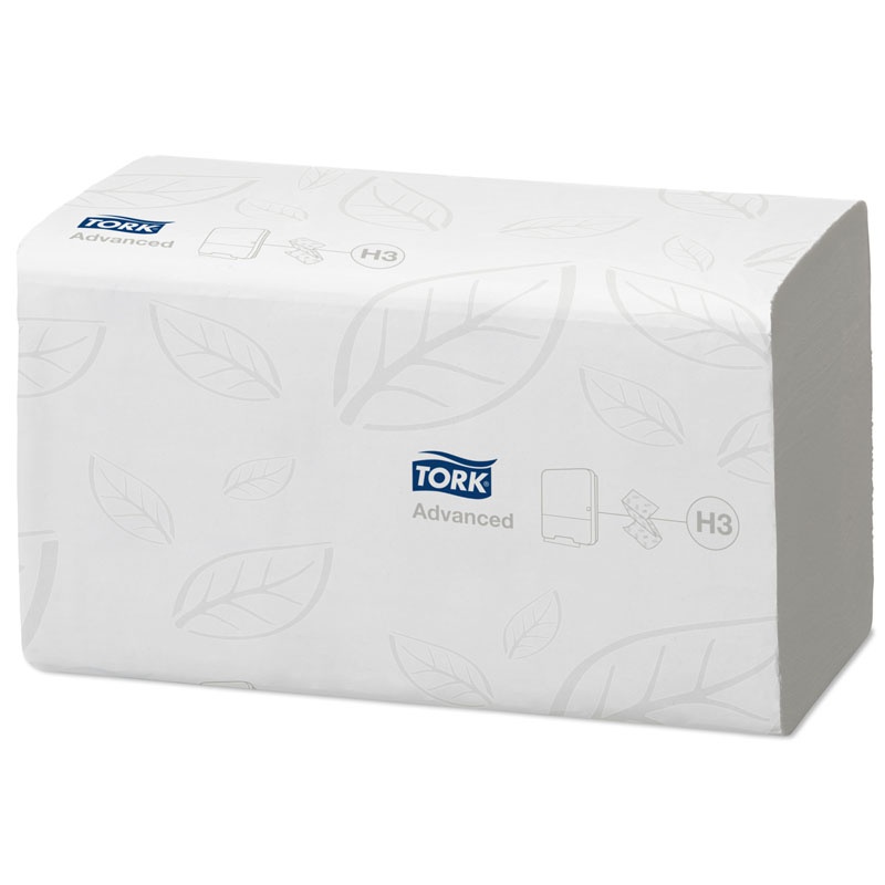 Tork Ręcznik papierowy składany 2-warstwowy biały 3750 szt 290163