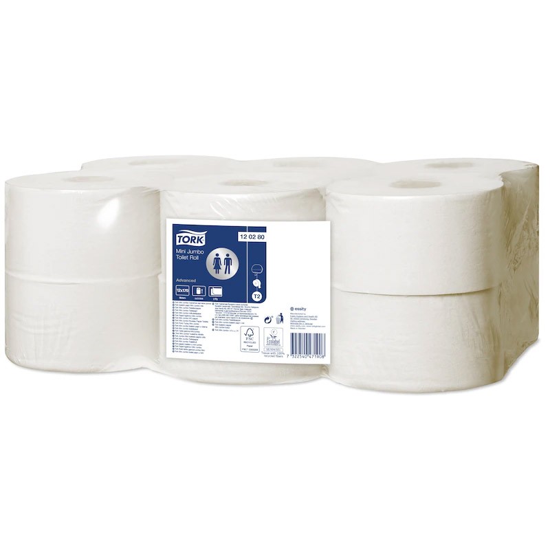 TORK papier toaletowy jumbo mini Advanced 120280 12 szt.