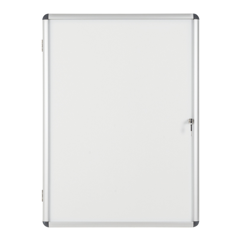 Gablota z białą magnetyczną powierzchnią, 720 x 980 mm