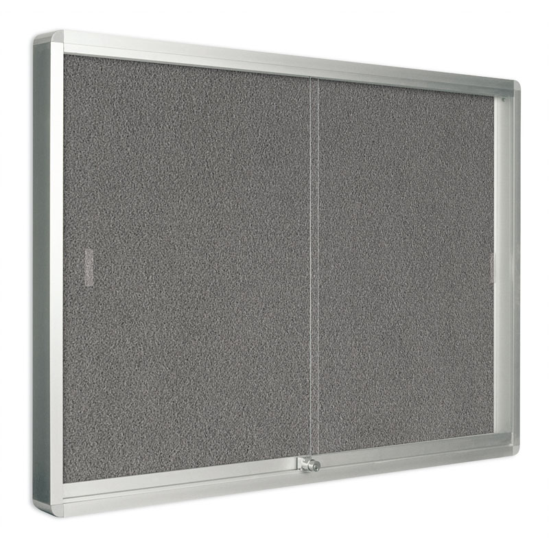 Bi-Office Gablota z drzwiami przesuwnymi, tekstylna, 926 x 661 mm VT690107160-005