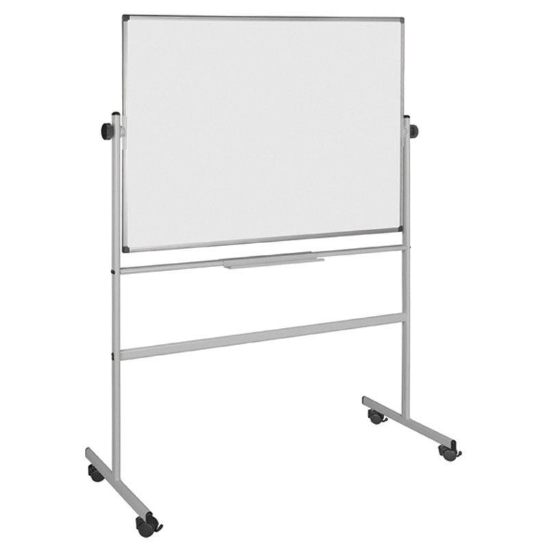 BI-OFFICE Mobilna obrotowa tablica z ceramiczną powierzchnią, 1500x1200 mm QR0404-009