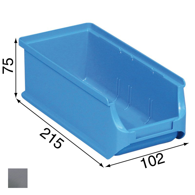 Allit pojemnik ProfiPlus nr 2L, szary długi 102x215x75mm (456234)