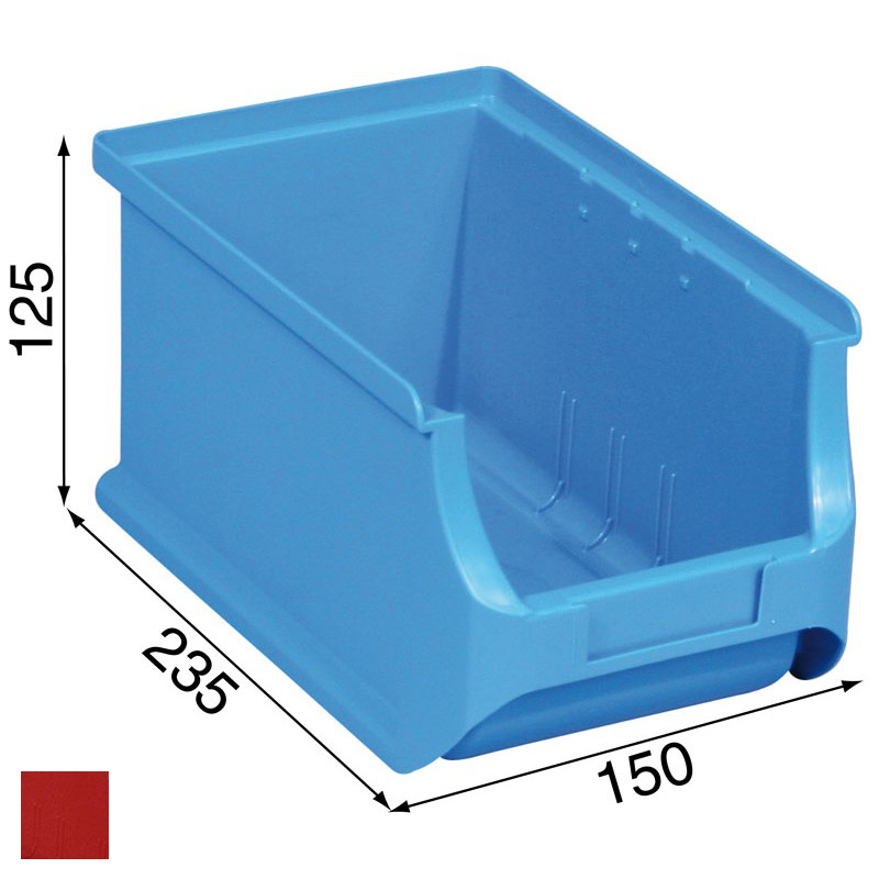 Allit pojemnik ProfiPlus nr 3, czerwony 148x235x125mm (456209)