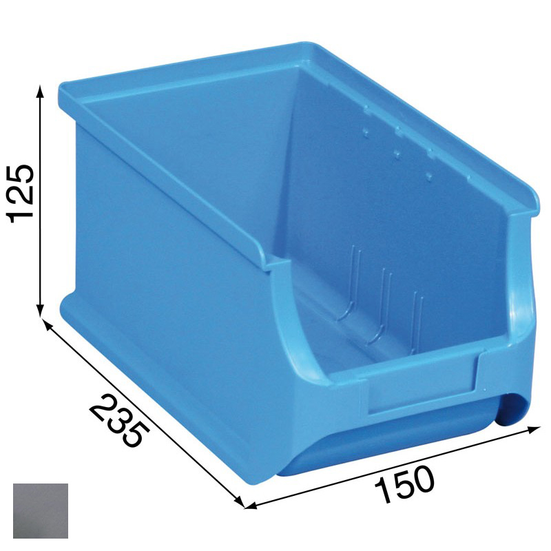 Allit pojemnik ProfiPlus nr 3, szary 148x235x125mm (456223)
