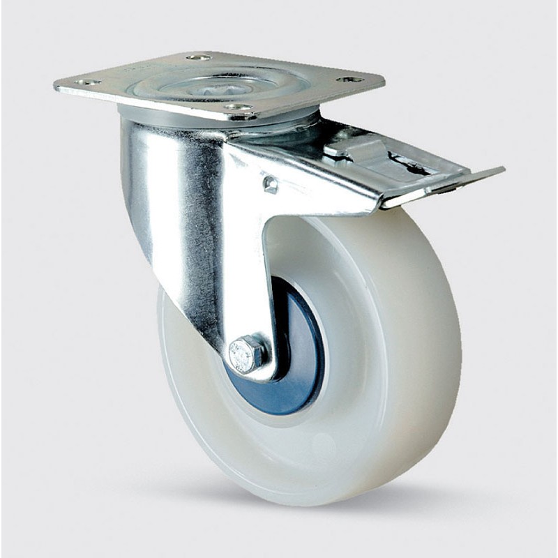 TENTE Koła poliamidowe z obniżonym poziomem hałasu 3477UOT125P62