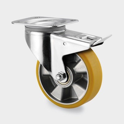 TENTE Koła poliuretanowe z maksymalnym obciążeniem 500 - 600 kg 3642ITP125P63