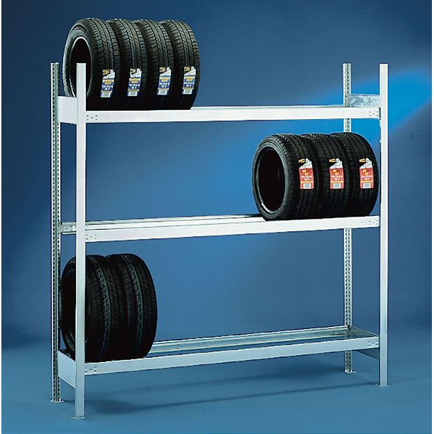 META Regały do magazynowania opon 2000x2000x400, podstawowy 82729