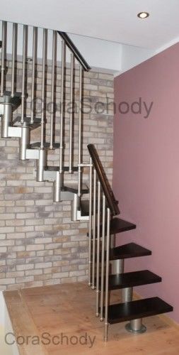 Schody CORA model Mix 04 L-90 14 elementów