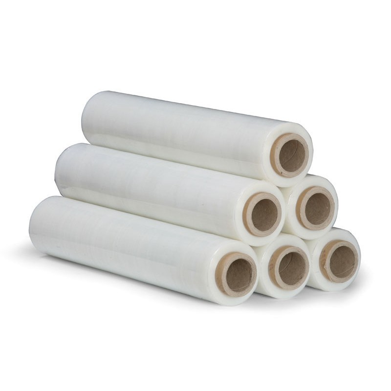 B2B Partner Folia stretch transparentna, 17 mic, 500 mm x 300 m, 6 szt. B2B010