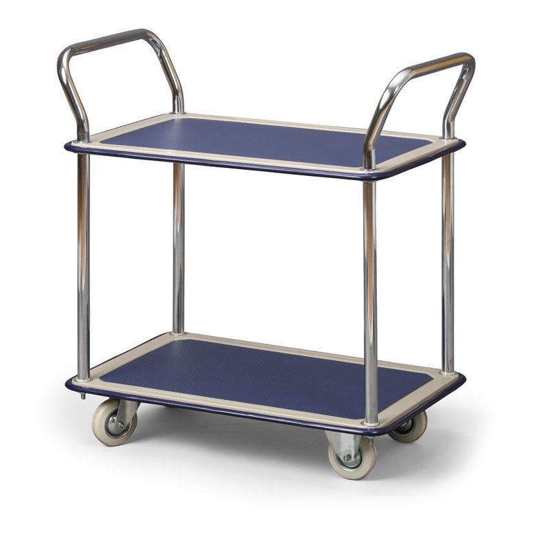 B2B Partner Wózek półkowy, 2 półki, 120 kg TD2/120