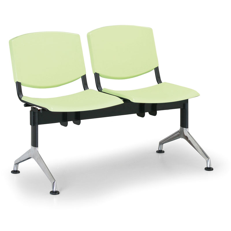 Euroseat Plastikowa ławka Smile, 2 siedzenia 300328