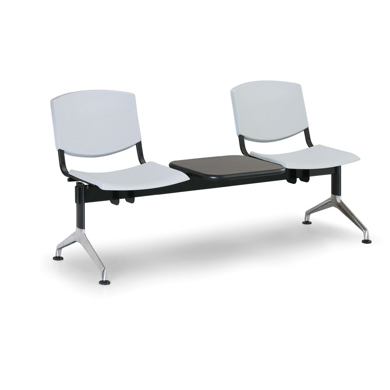 Euroseat Plastikowa ławka Smile, 2-siedzenia + stolik 300342