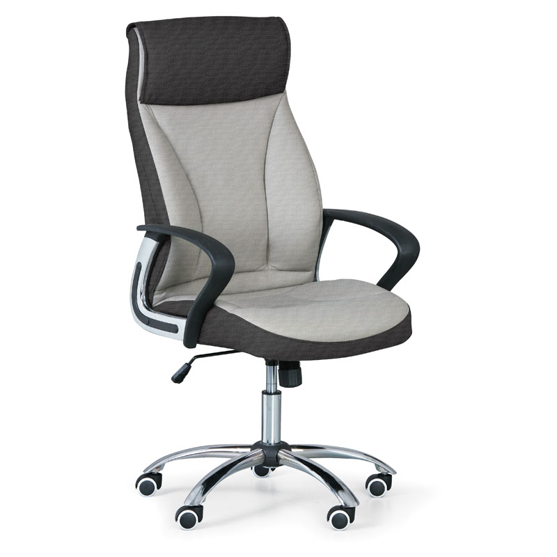 B2B Partner Fotel biurowy DERRY TEX, szary NF294 Tex Gray 26-25