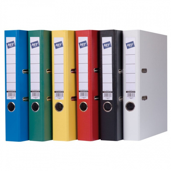 HIT Office Segregator dźwigniowy 7,5 cm, czerwony 355.06