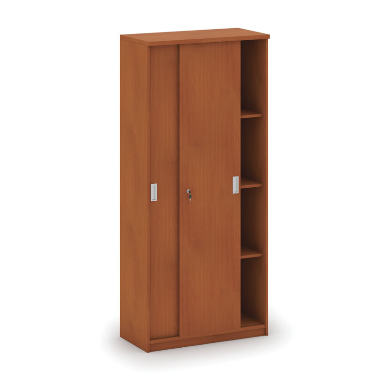 B2B Partner Szafa przesuwna Mirelli A+, 800 x 400 x 1800 mm, czereśnia CF F07416, CD074