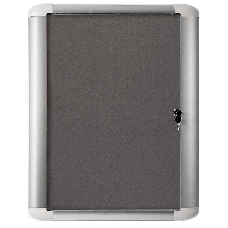 Bi-Office Gablota tekstylna wewnętrzna MASTER, szara, 816x688 mm VT620103750