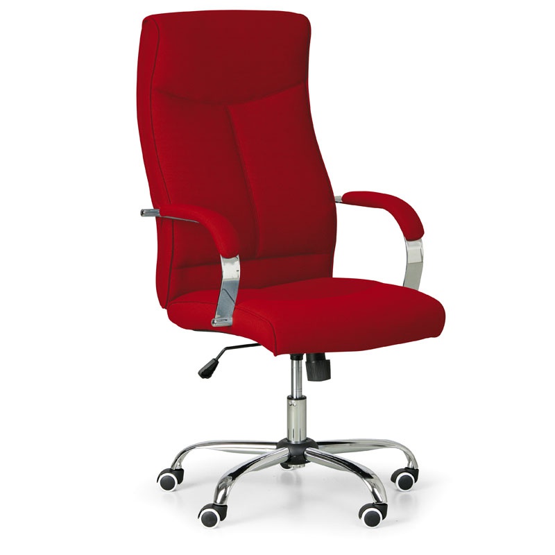 B2B Partner Fotel biurowy LUGO TEX, czerwony NF-3602 Red 26-23-1
