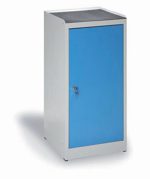 KOVONA Szafka warsztatowa na narzędzia, niebieskie drzwi S45400.2.B5.1.4K