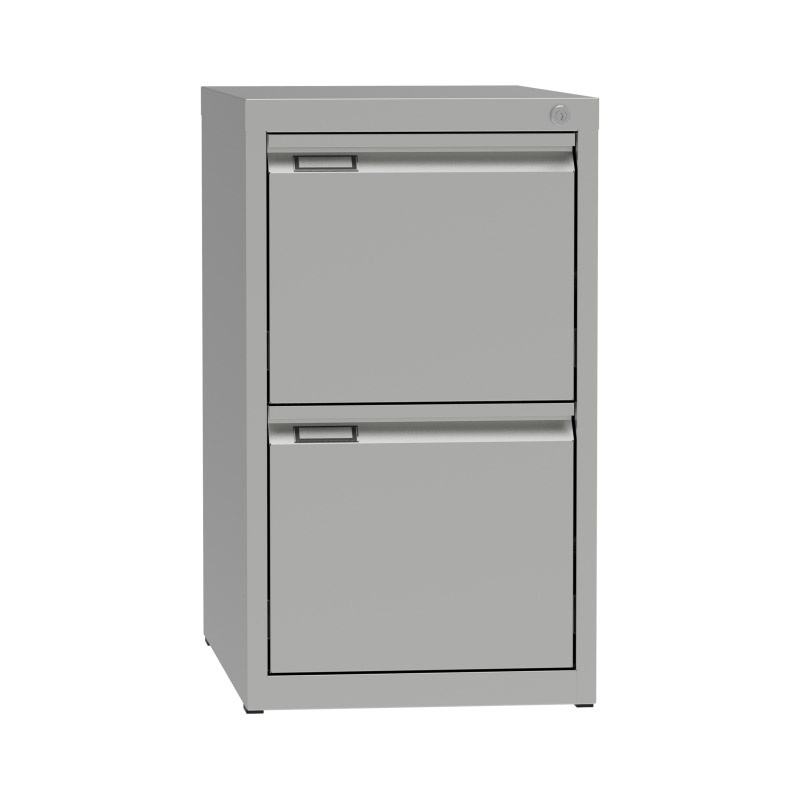 KOVONA Szafa kartotekowa A4, 2 szuflady, szare G2302 7035/7035