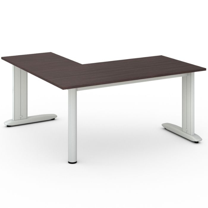 B2B Partner Biurko Flexible L 1600 x 1600 mm, wenge 468131