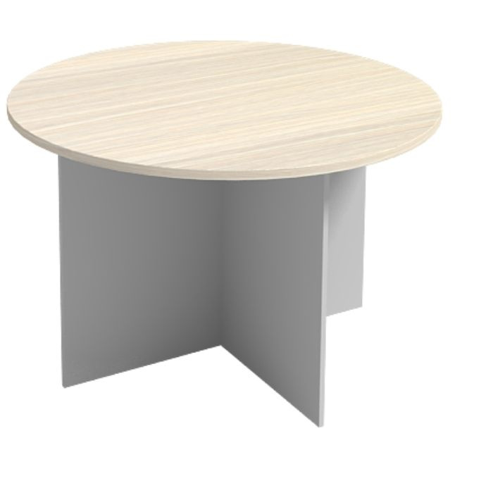 B2B Partner Stół konferencyjny 1200 mm, okrągły, brzoza 610716