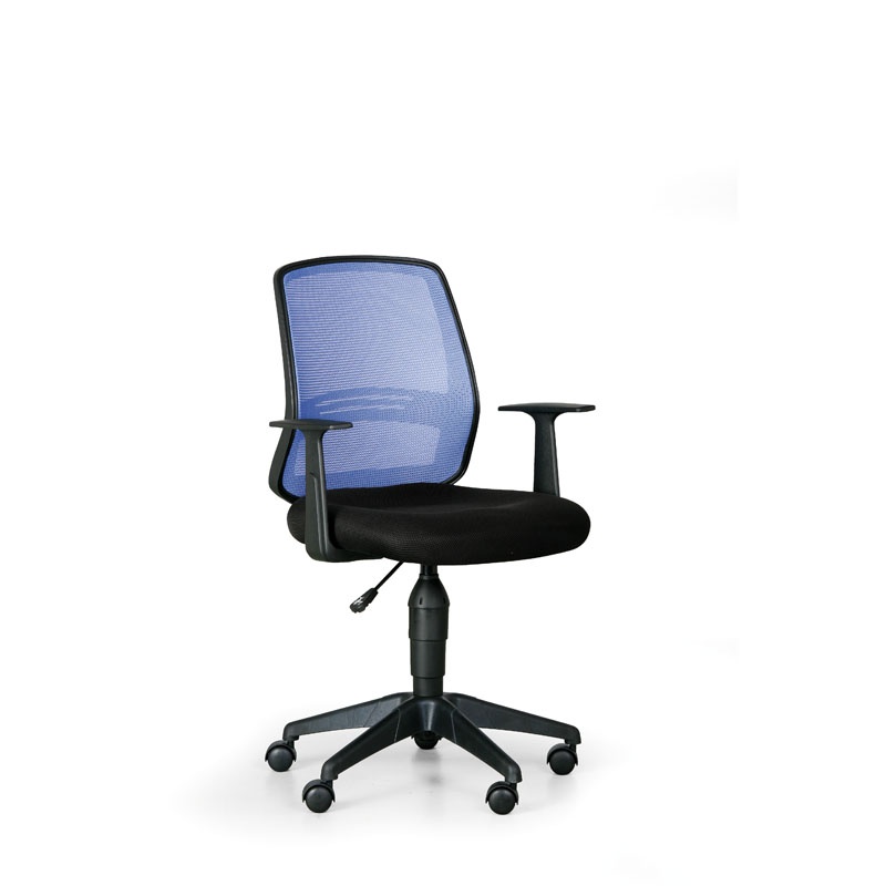 B2B Partner Krzesło biurowe EKONOMY, niebieski KB-2012 C-10 TW-61
