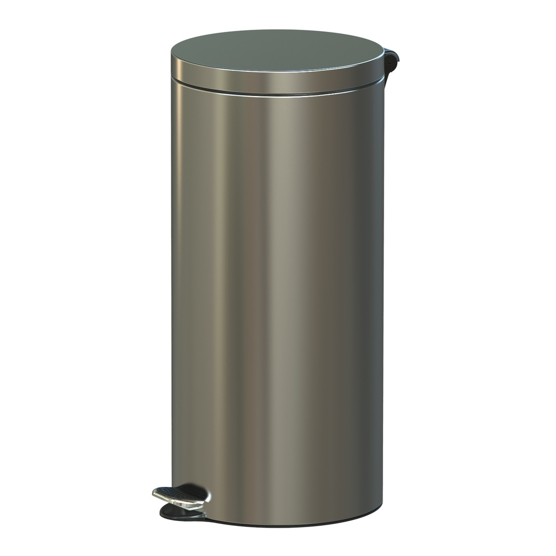 ALDA FREEDOM FRESH Kosz pedałowy ZE STALI NIERDZEWNEJ (SATYNA) 30 L. F614B