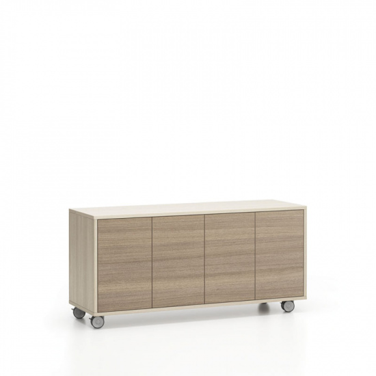 Layers Szafka na kółkach z drzwiami Wood LAYERS 611059