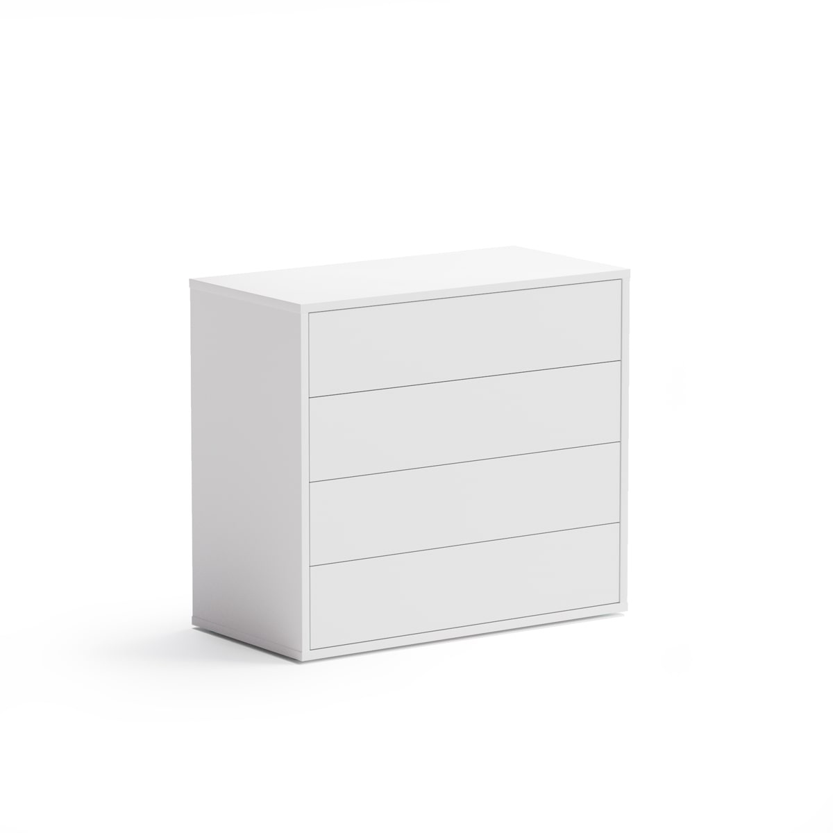 PLAN Sfazka biurowa niska BLOCK White 611223